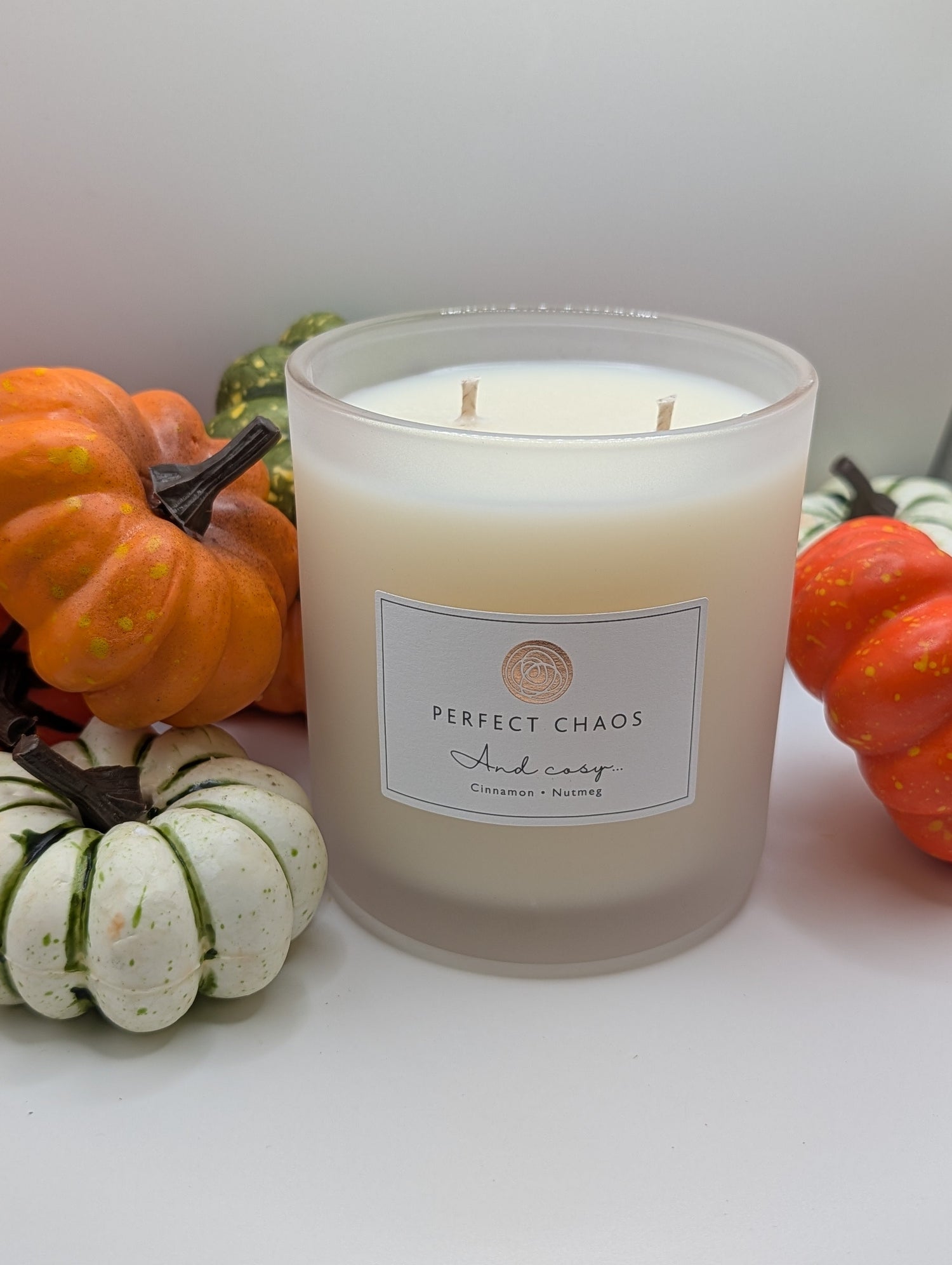 Frosted Glass Candles