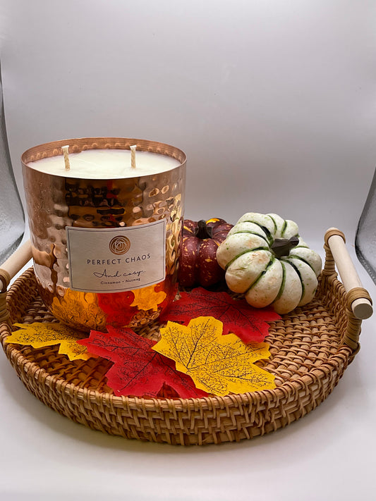 Large Dimpled Copper pot - And Cosy