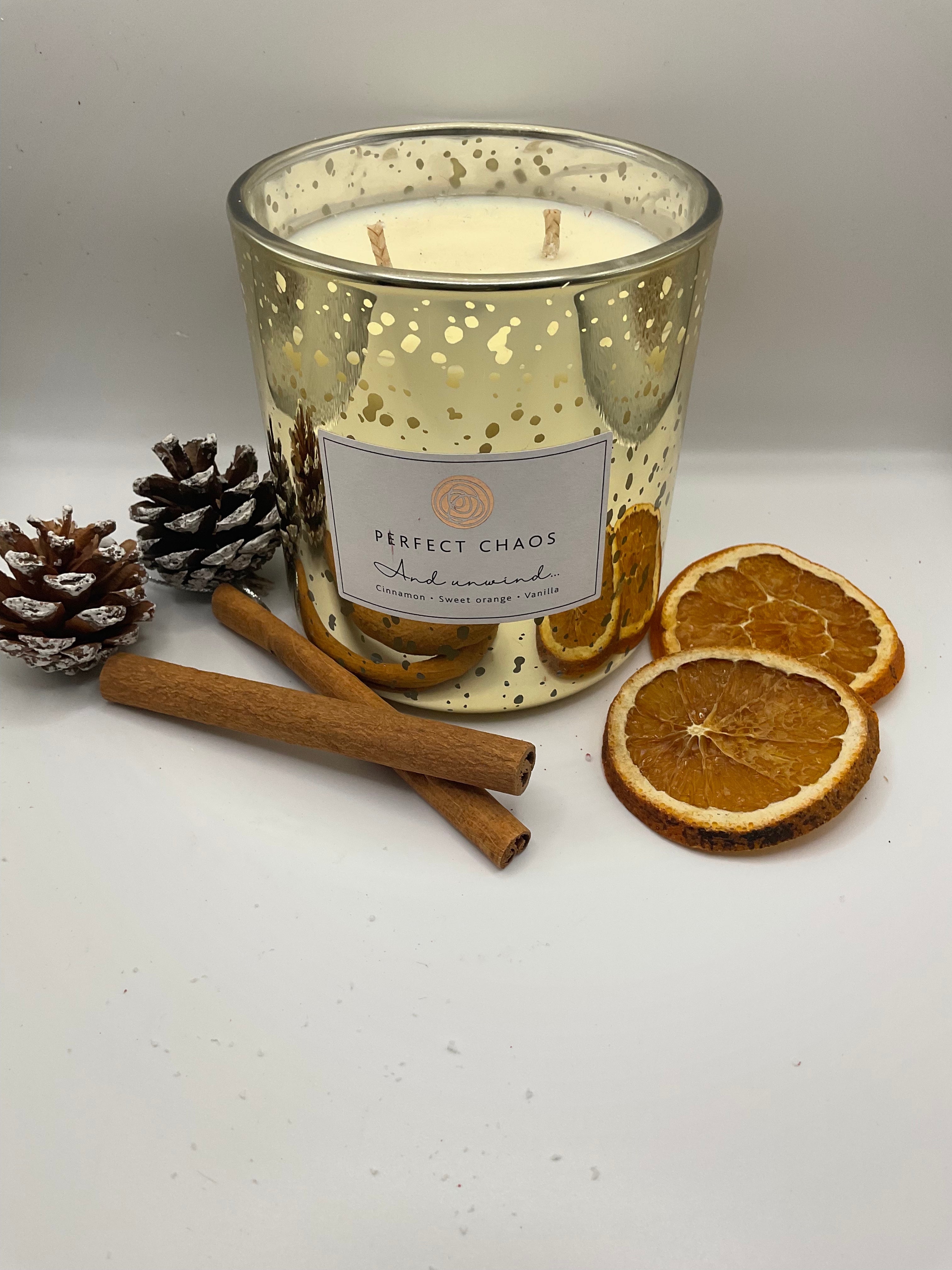 Electroplated Christmas Candle - And Sparkle