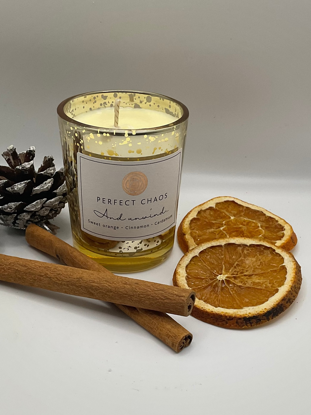 Electroplated Christmas Candle - And Escape