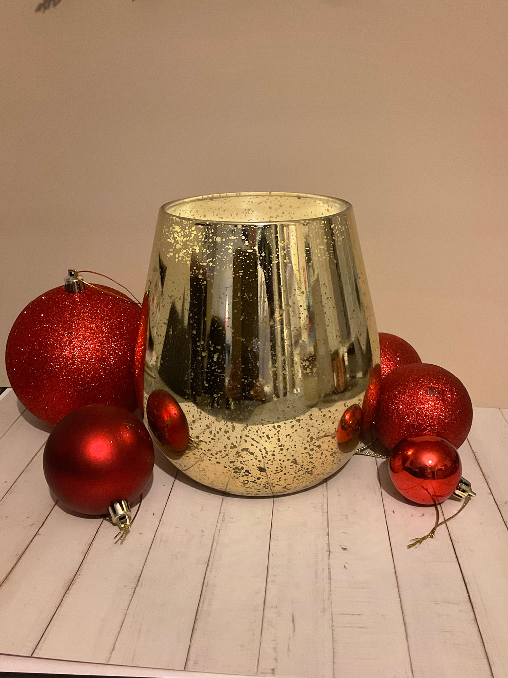 Electroplated Large Bell Candle - And Revive