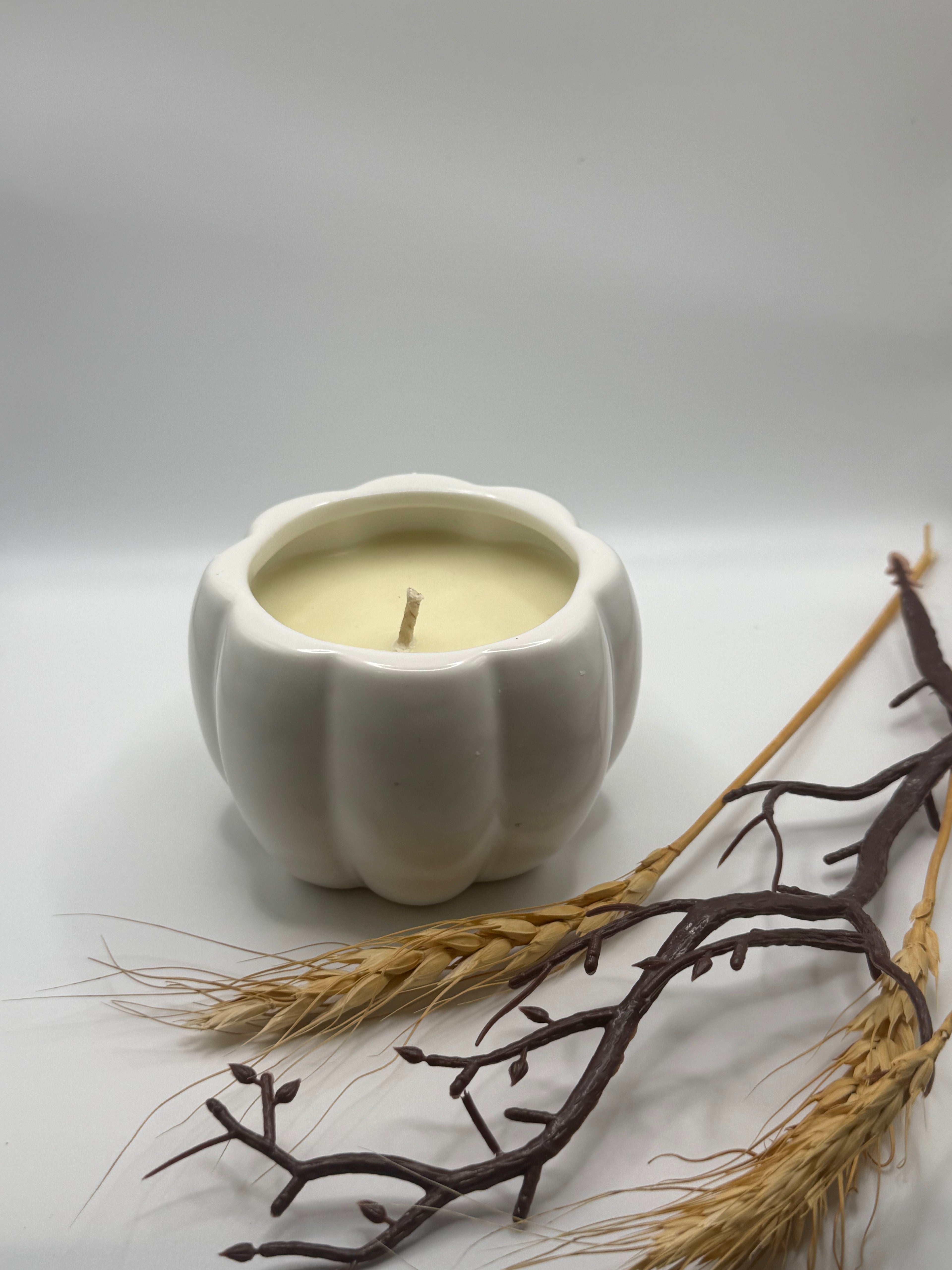 White Pumpkin Votive