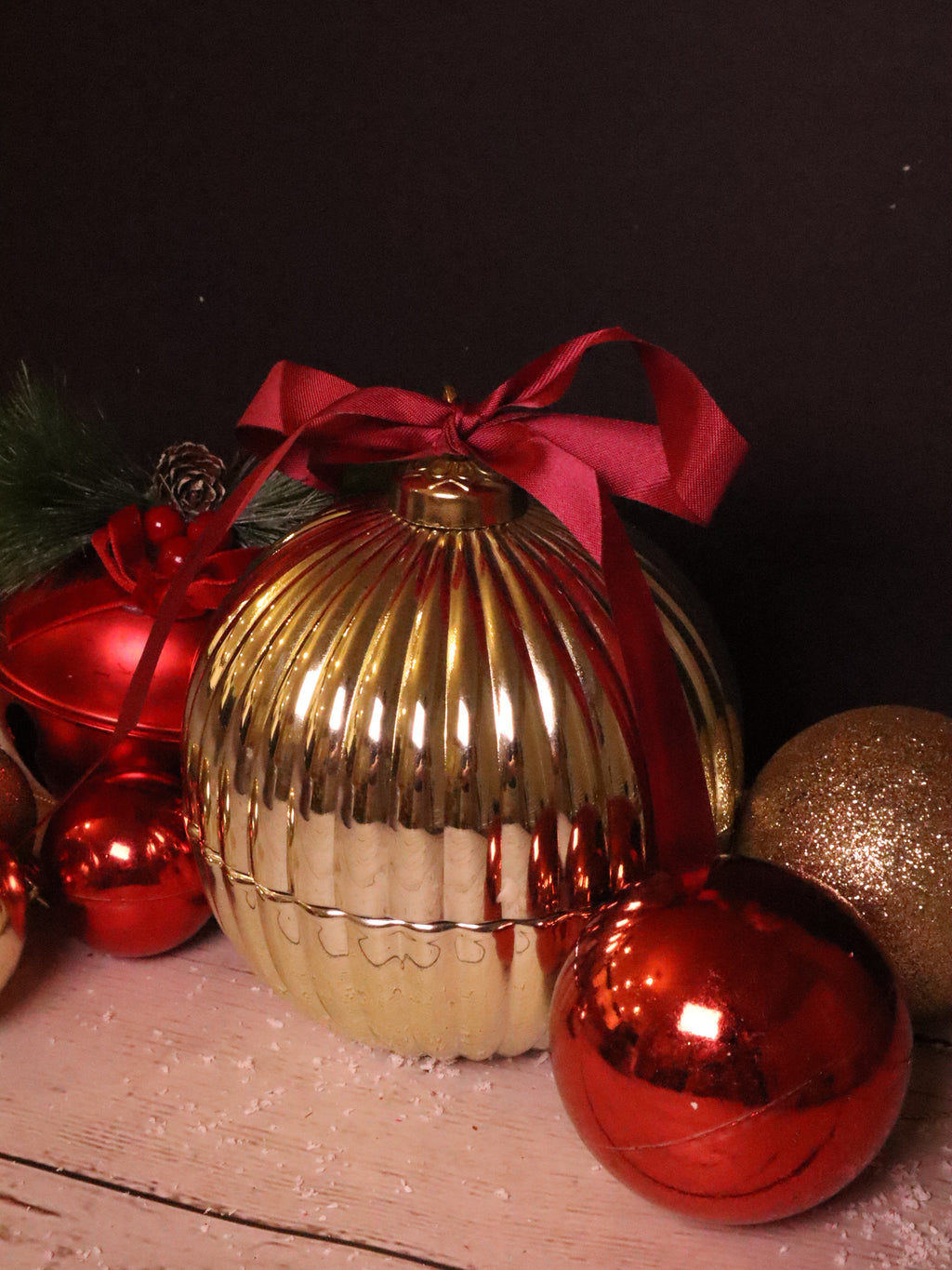 Christmas Bauble Gold - And Sparkle