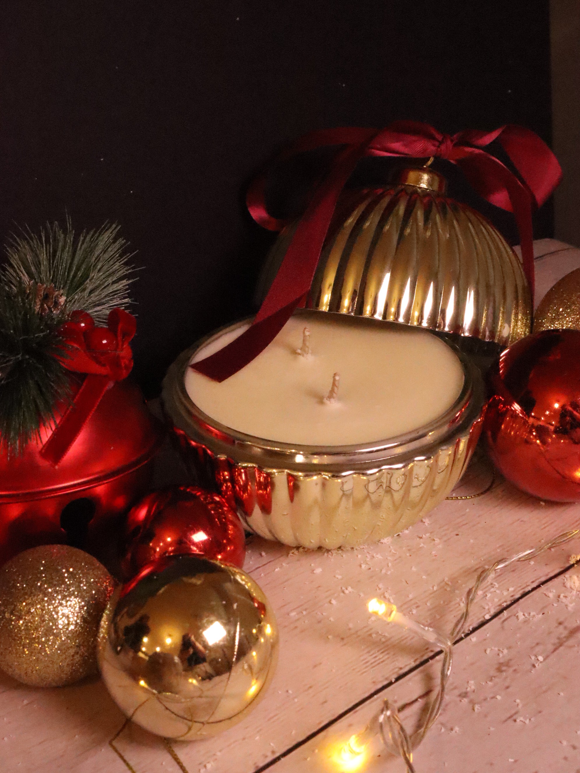 Christmas Bauble Gold - And Sparkle